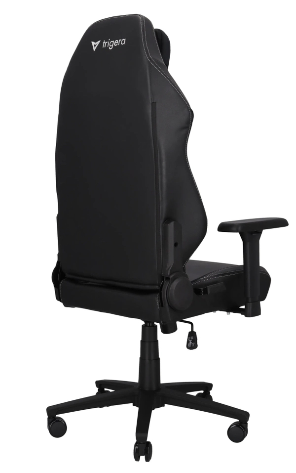 Trigera Seven – Fotel Gamingowy Skórzany Czarny 