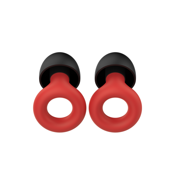 Comfy Silicone Ear Plugs Red