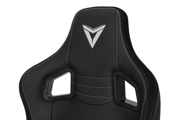 Trigera Two – Fotel Gamingowy Skórzany Czarny