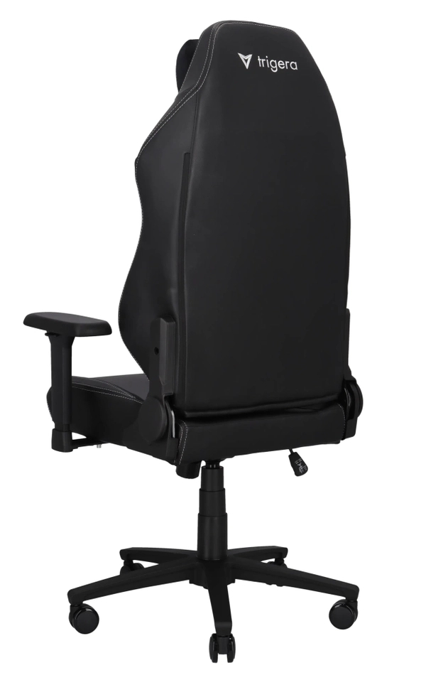 Trigera Seven – Fotel Gamingowy Skórzany Czarny 