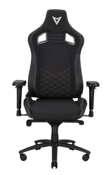 Trigera Two – Fotel Gamingowy Materiałowy Czarny 