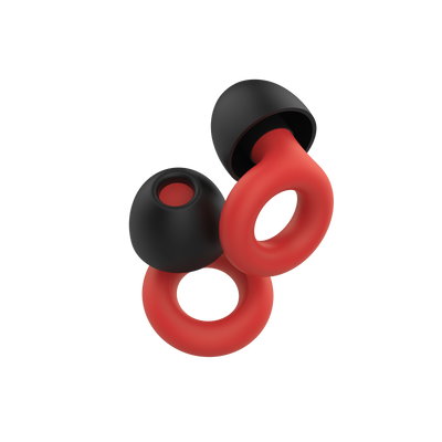 Comfy Silicone Ear Plugs Red