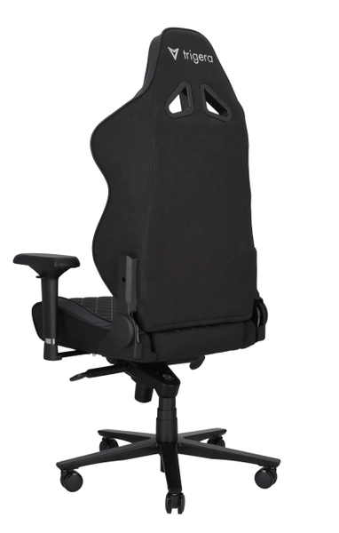 Trigera One – Fotel Gamingowy Materiałowy Czarny