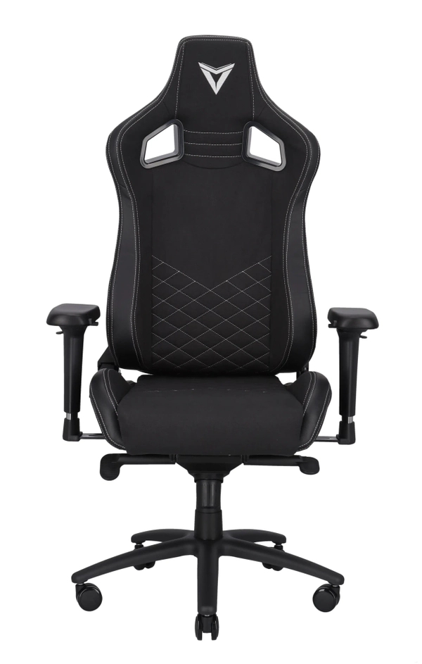 Trigera Two – Fotel Gamingowy Materiałowy Czarny 