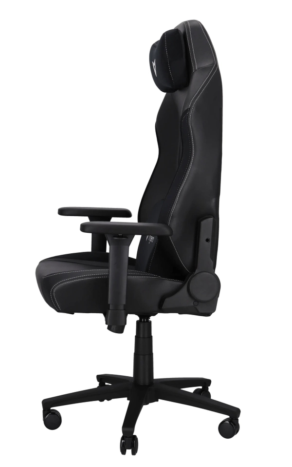 Trigera Seven – Fotel Gamingowy Skórzany Czarny 