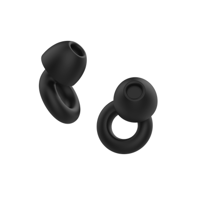 Comfy Silicone Ear Plugs Black