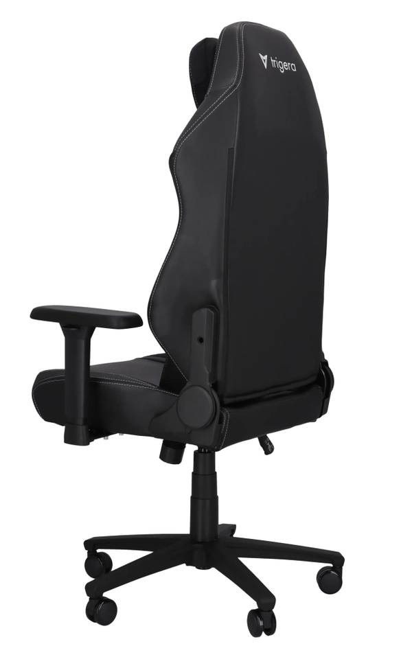 Trigera Seven – Fotel Gamingowy Skórzany Czarny 