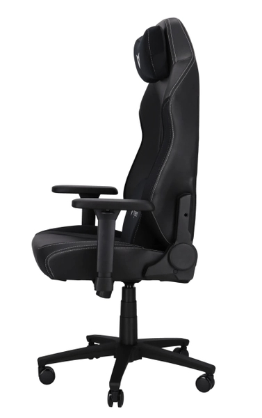 Trigera Seven – Fotel Gamingowy Skórzany Czarny 