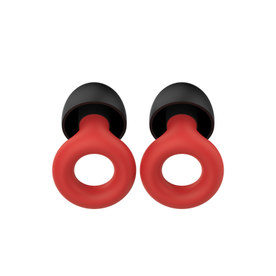 Comfy Silicone Ear Plugs Red