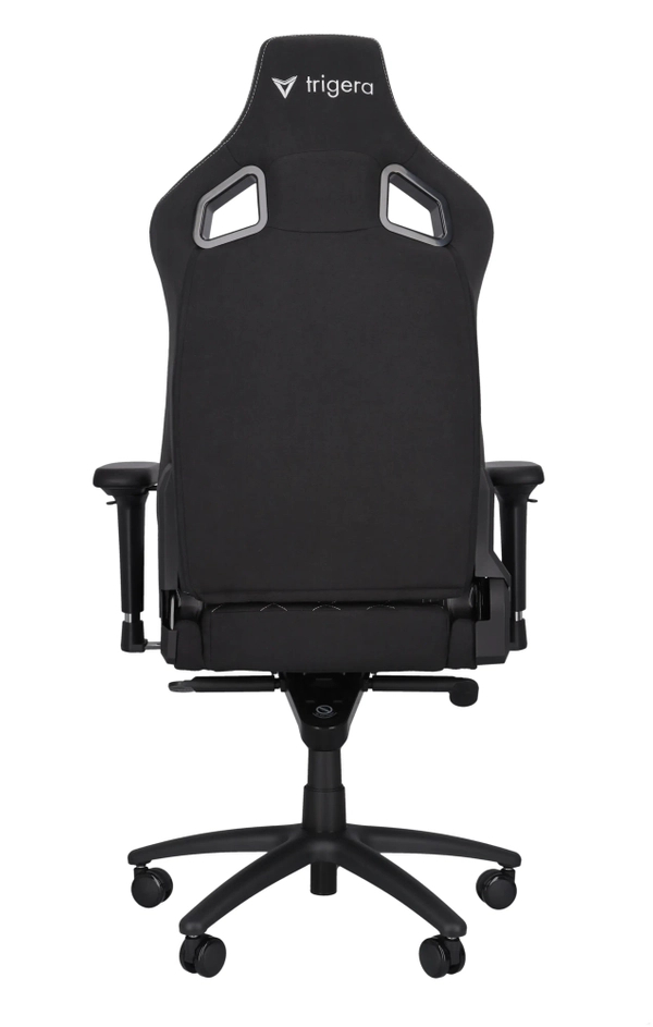 Trigera Two – Fotel Gamingowy Materiałowy Czarny 
