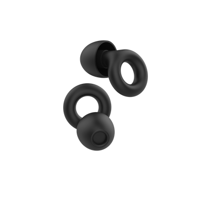 Comfy Silicone Ear Plugs Black