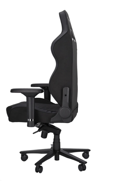 Trigera One – Fotel Gamingowy Materiałowy Czarny