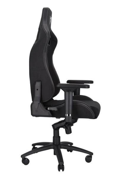 Trigera Two – Fotel Gamingowy Materiałowy Czarny 