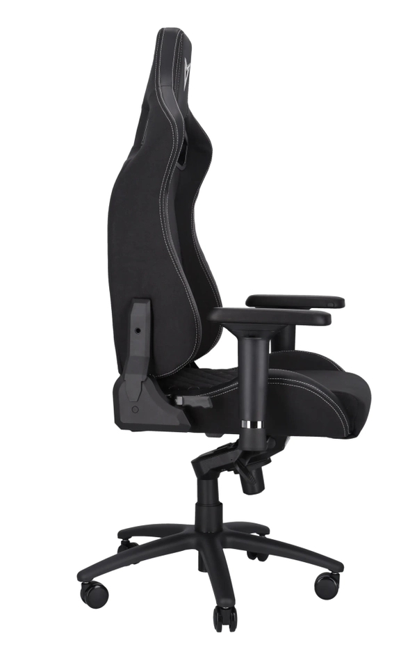 Trigera Two – Fotel Gamingowy Materiałowy Czarny 