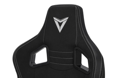 Trigera Two – Fotel Gamingowy Materiałowy Czarny 