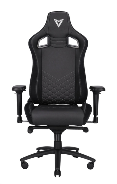 Trigera Two – Fotel Gamingowy Skórzany Czarny