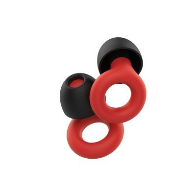 Comfy Silicone Ear Plugs Red