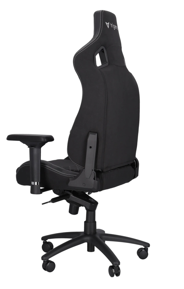 Trigera Two – Fotel Gamingowy Materiałowy Czarny 