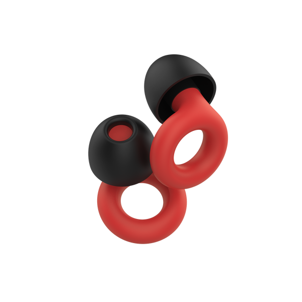 Comfy Silicone Ear Plugs Red