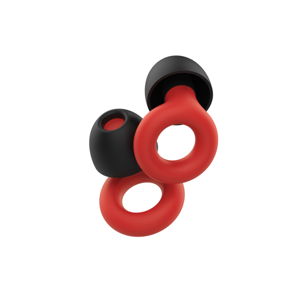 Comfy Silicone Ear Plugs Red