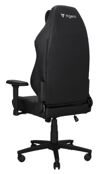 Trigera Seven – Fotel Gamingowy Skórzany Czarny 