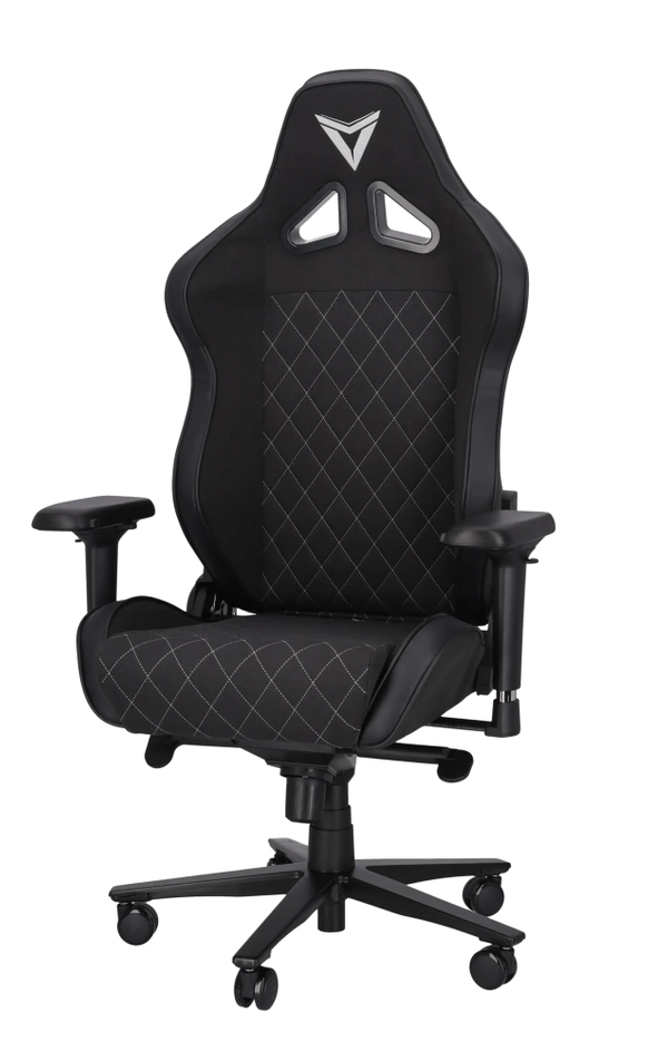 Trigera One – Fotel Gamingowy Materiałowy Czarny