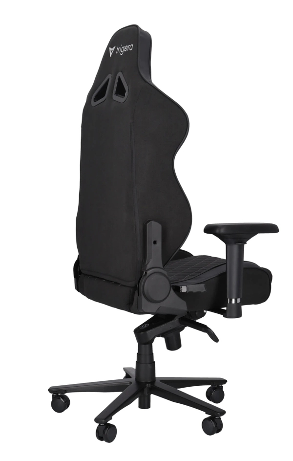 Trigera One – Fotel Gamingowy Materiałowy Czarny