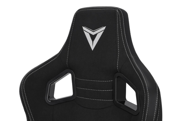 Trigera Two – Fotel Gamingowy Materiałowy Czarny 