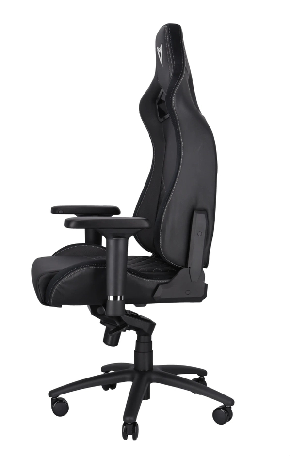 Trigera Two – Fotel Gamingowy Skórzany Czarny
