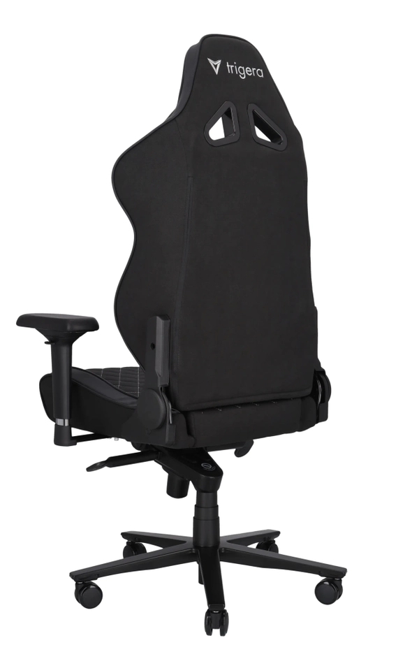 Trigera One – Fotel Gamingowy Materiałowy Czarny