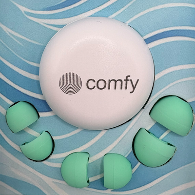 Comfy Silicone Ear Plugs Green