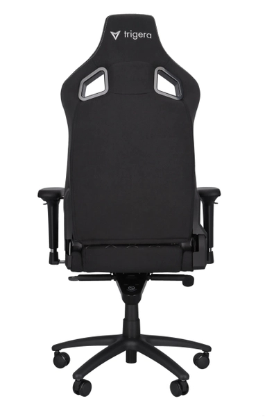 Trigera Two – Fotel Gamingowy Materiałowy Czarny 