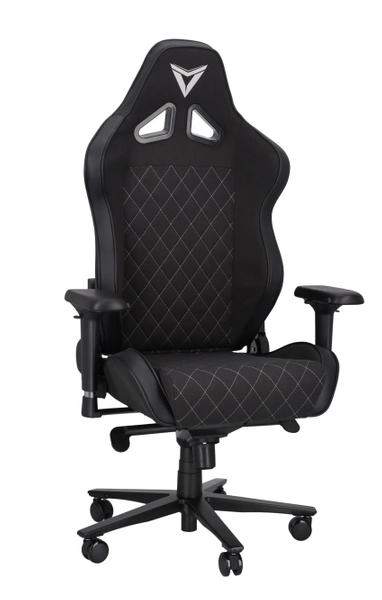 Trigera One – Fotel Gamingowy Materiałowy Czarny