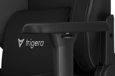 Trigera Seven – Fotel Gamingowy Skórzany Czarny 