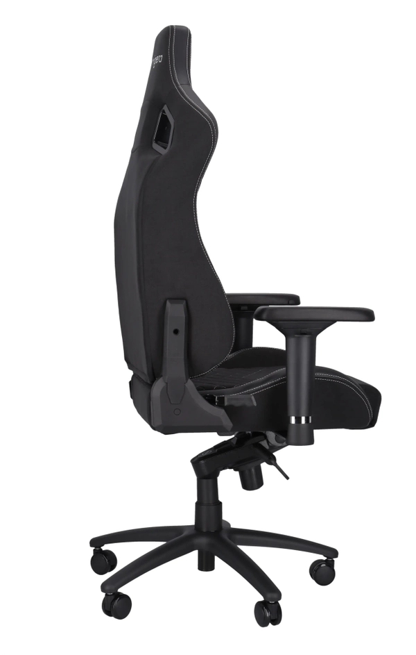 Trigera Two – Fotel Gamingowy Materiałowy Czarny 