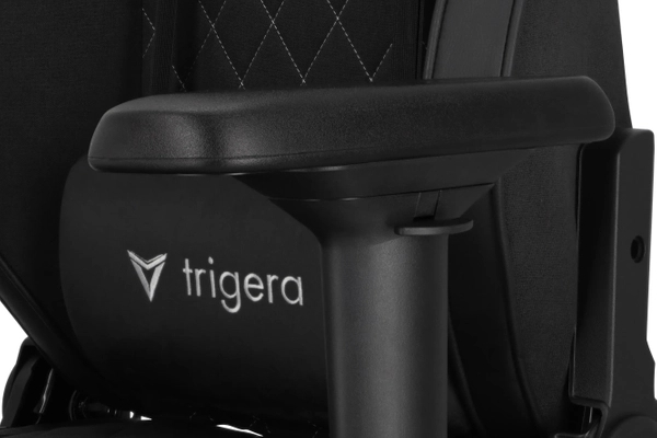 Trigera One – Fotel Gamingowy Materiałowy Czarny