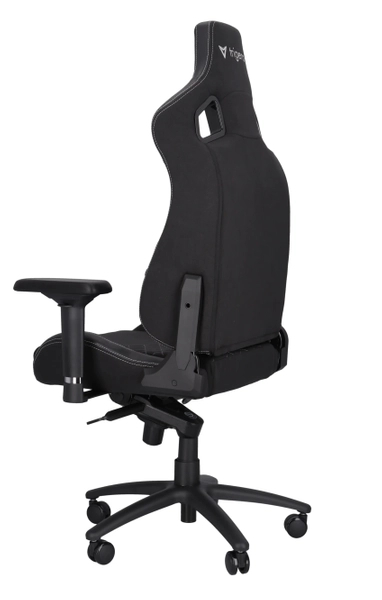 Trigera Two – Fotel Gamingowy Materiałowy Czarny 