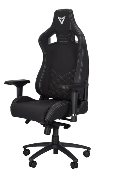 Trigera Two – Fotel Gamingowy Materiałowy Czarny 