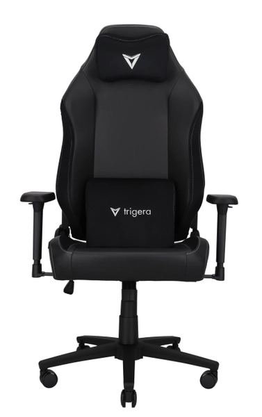 Trigera Seven – Fotel Gamingowy Skórzany Czarny 